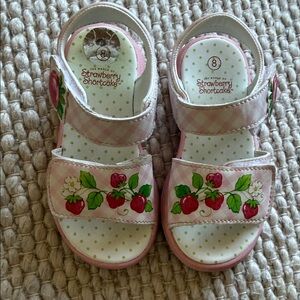 Strawberry Shortcake Pink Kids Sandals